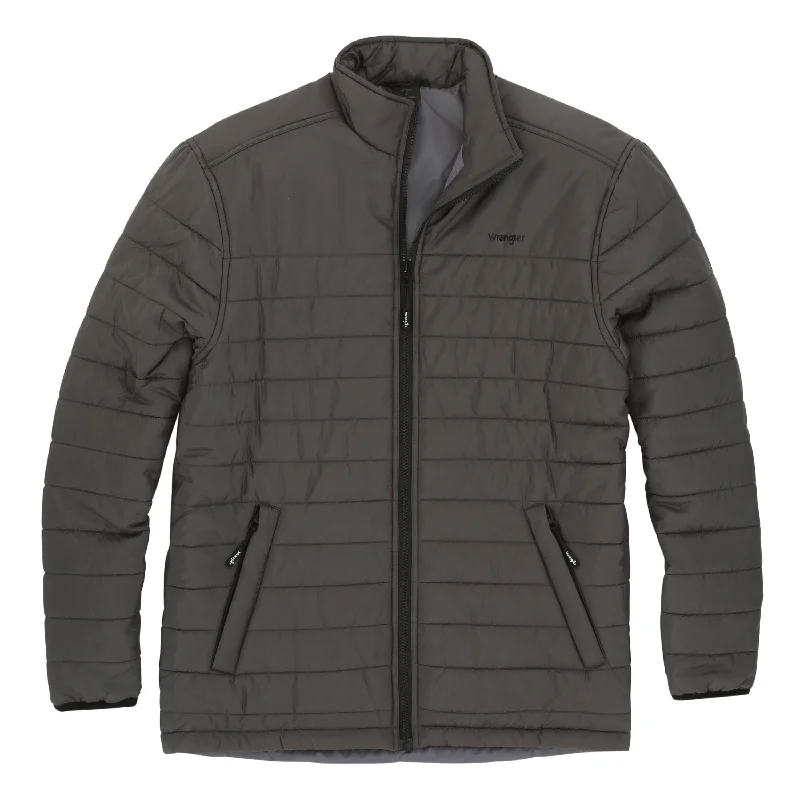 Retro Style Wrangler Men's Grey Outdoor Range Jacket