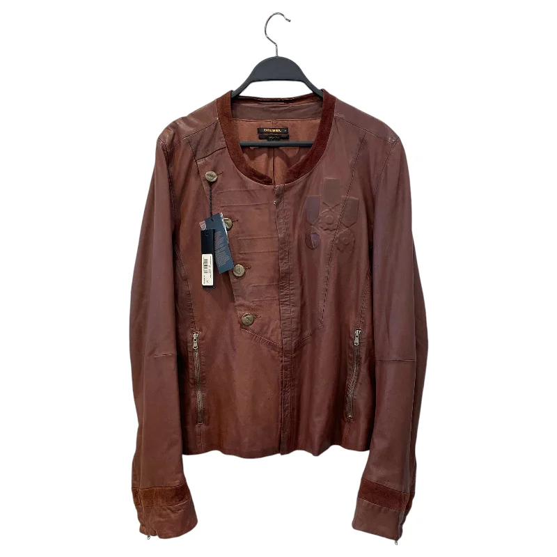 Street Gear DIESEL/Leather Jkt/M/Leather/BRW/