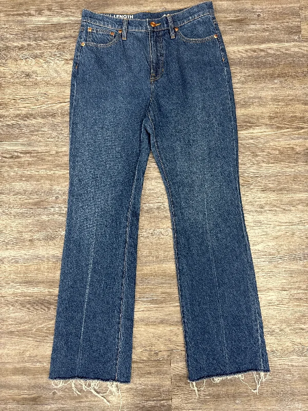 Comfy Sweaters Jeans Boot Cut By J. Crew In Blue Denim, Size: 6