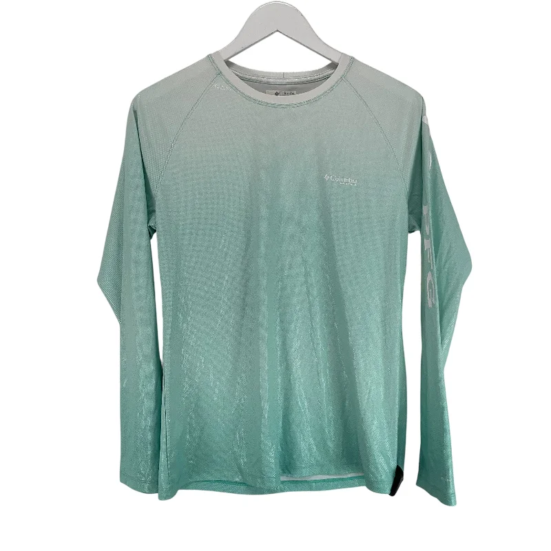 Urban Apparel Top Long Sleeve By Columbia In Blue, Size: M