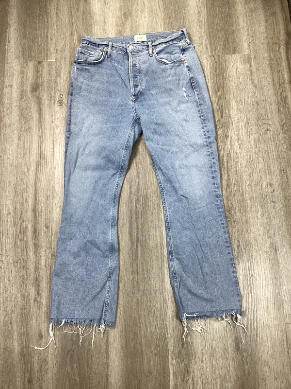 Sporty Wardrobe Jeans Straight By Citizens Of Humanity In Blue Denim, Size: 8