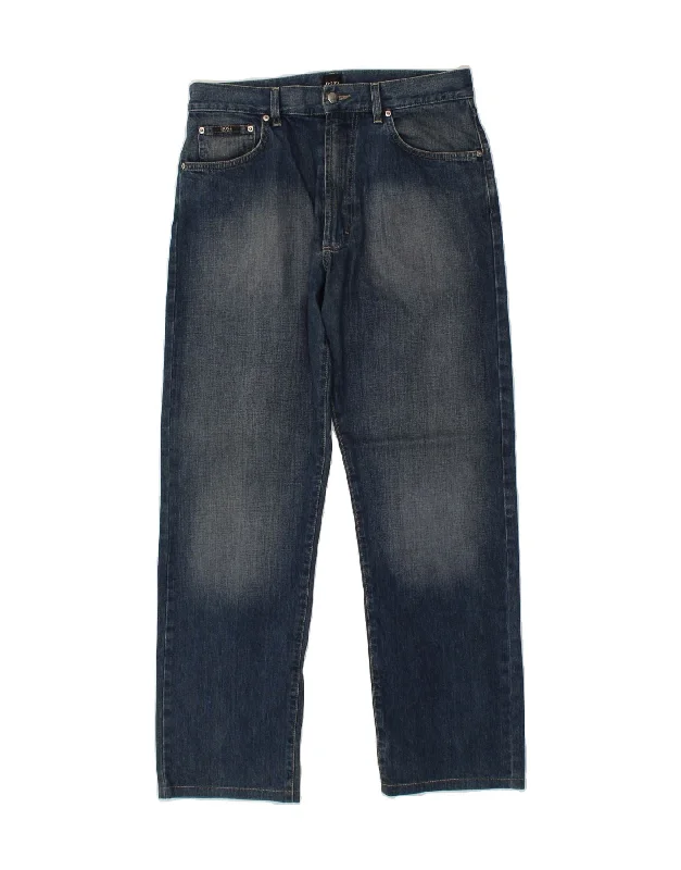 Urban Comfort HUGO BOSS Mens Montana Straight Jeans W32 L31 Blue Cotton