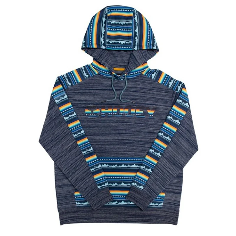 Functional Fashion Hooey Men's Navy Canyon Hoody