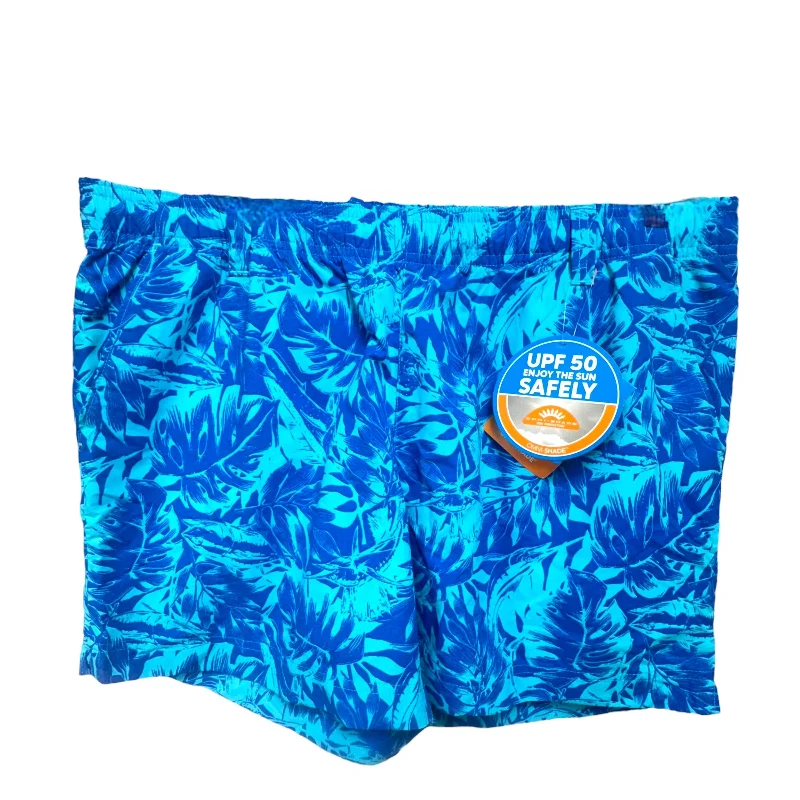 Laid-Back Style Tropical Print Athletic Shorts Columbia, Size L