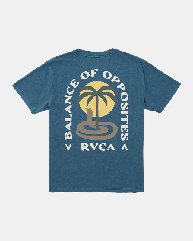 Luxury Comfort Cobra Mirage Tee - Duck Blue