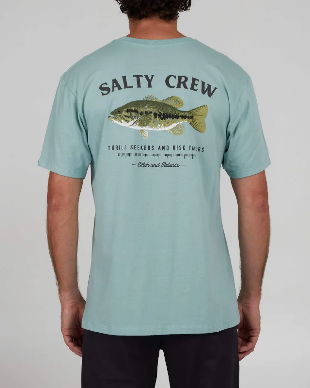 Casual Jackets Bigmouth Premium S/S Tee - Mackerel