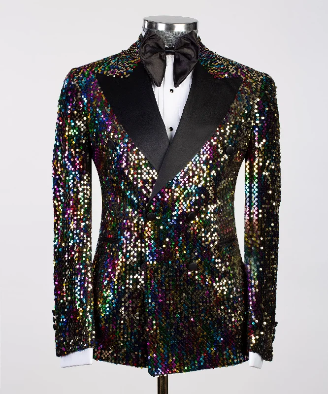 Men's Shining Colored Tuxedo