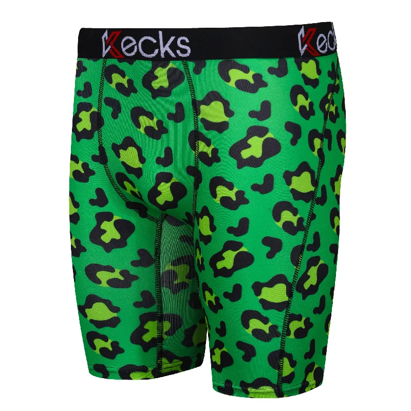 Casual Wear Green Bobtail Mens Boxer Shorts