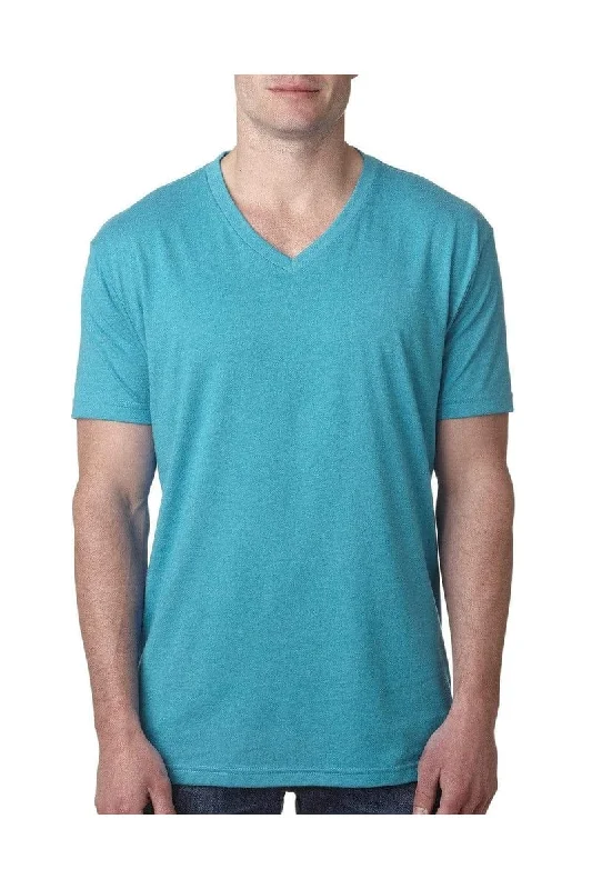 Cozy Fit Next Level 6240: Men's CVC V-Neck T-Shirt