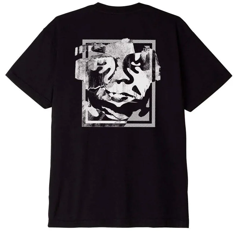 Everyday Wear Torn Icon Face Organic S/S T-Shirt