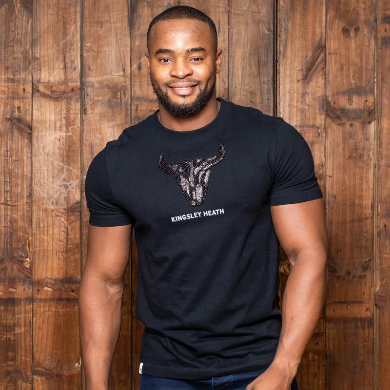 Classic Jackets Skull Luxe Crew Tee Mamba