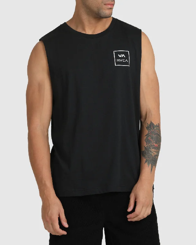 Effortless Comfort VA All The Ways Muscle Tank Top - Black