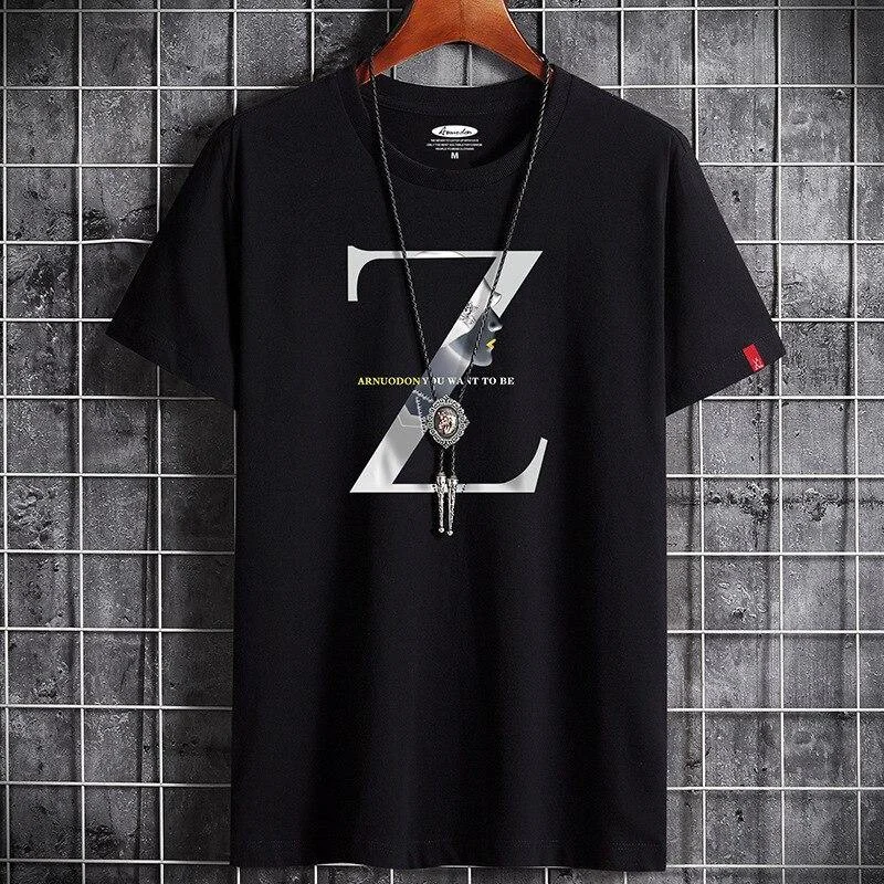 Laid-Back Wear "Z" Men's Graphic Vintage T-shirt