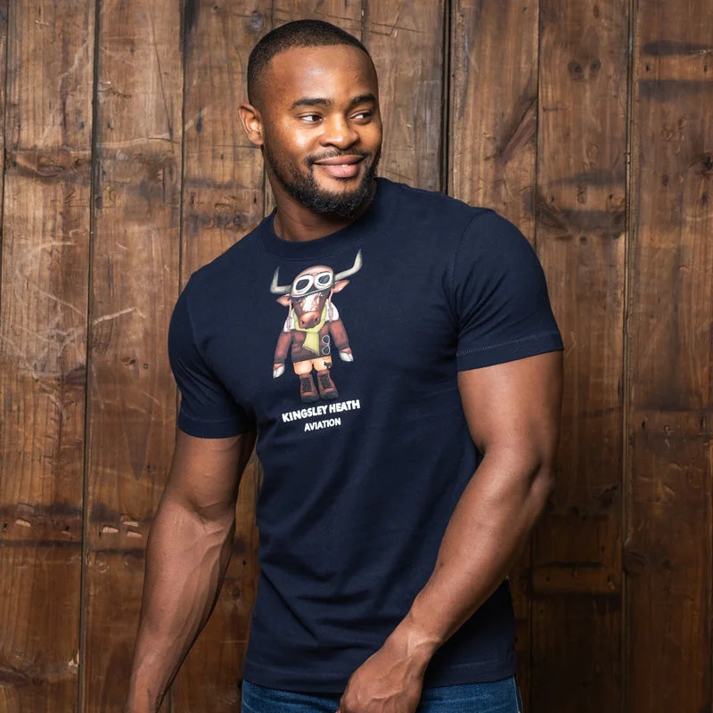 Sporty Trends On An Adventure Crew Tee Midnight