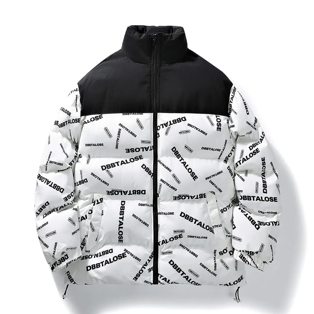 Laid-Back Wear Men's Polyester Stand Collar Long Sleeves Windbreaker Jacket