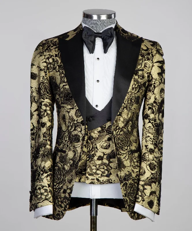 Floral Pattern Tuxedo