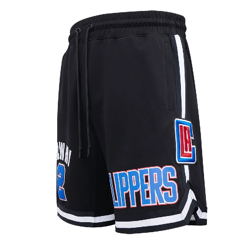 Everyday Outfits NBA LOS ANGELES CLIPPERS KAWHI PRO TEAM MEN'S SHORT (BLACK)