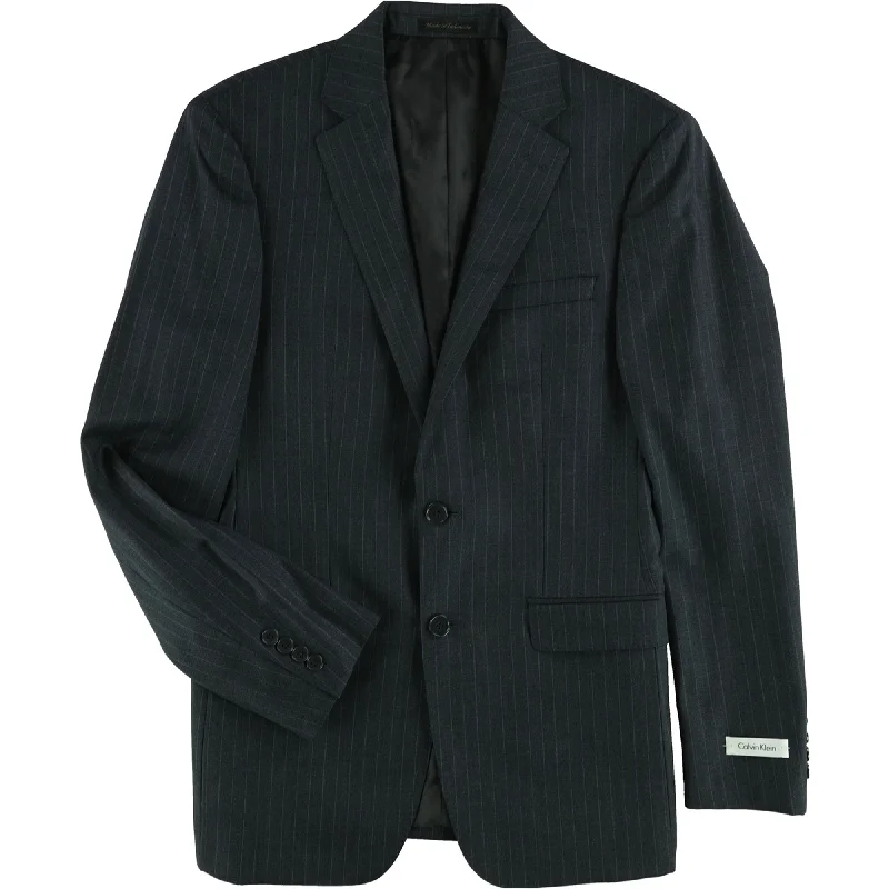 Calvin Klein Mens Slim-Fit Two Button Blazer Jacket