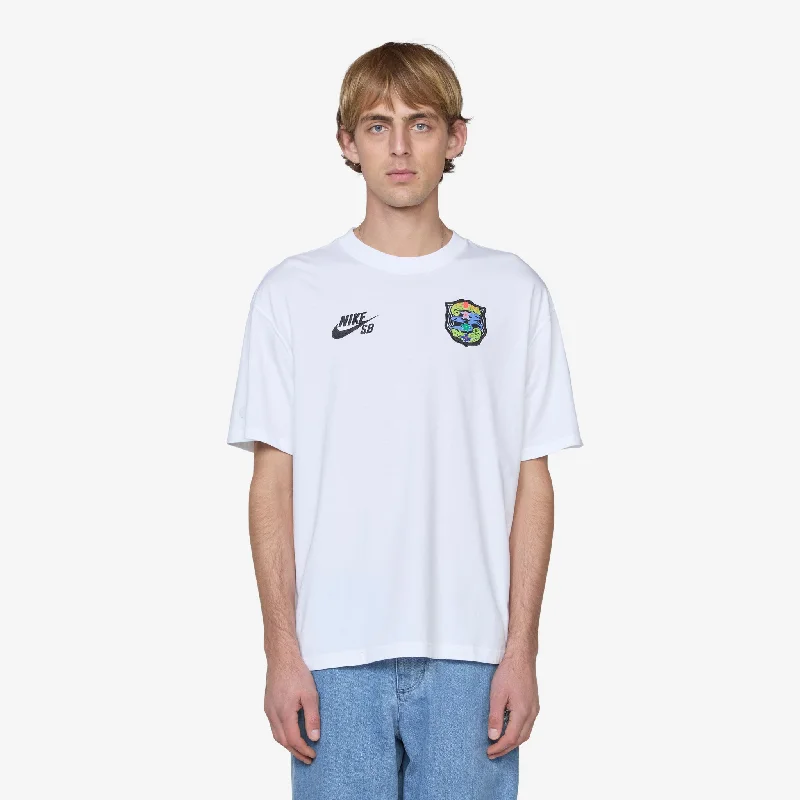 Modern Backpacks Federation Agnostic Olympic Skate T-Shirt White