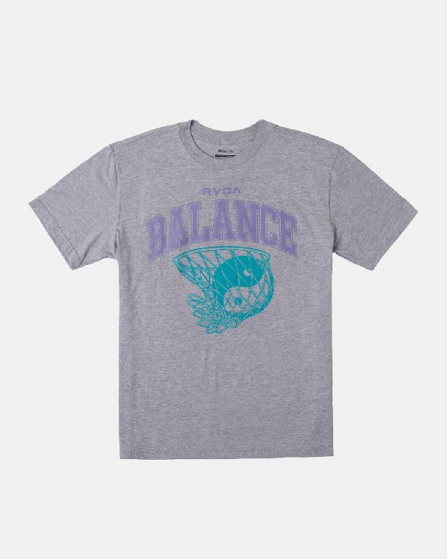 Functional Wear All Net Tee - Cool Grey Heather