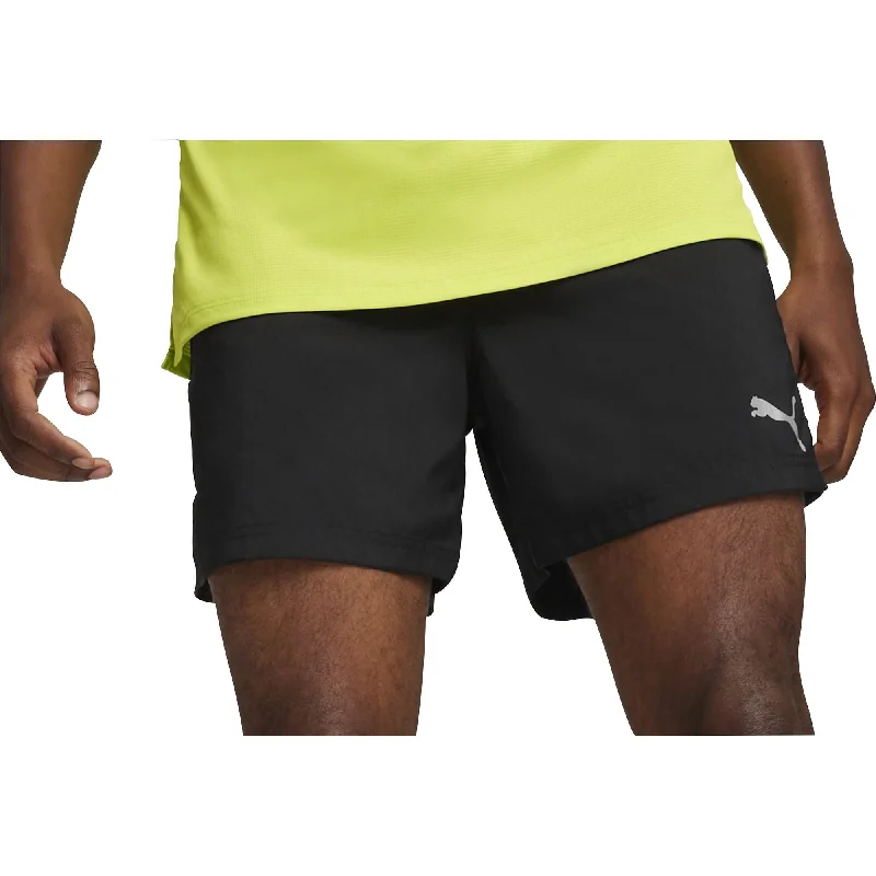 Stylish Looks Puma Run Favourite Velocity 5 Inch Mens Running Shorts - Black