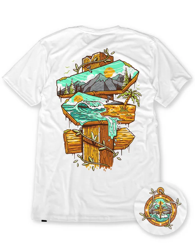 Trendy Apparel Adventure Awaits Tee