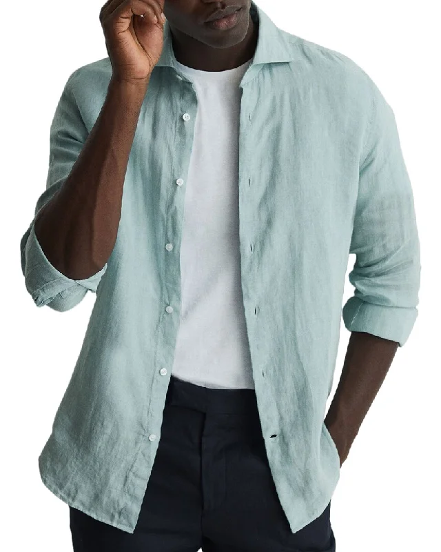 Comfy Sweaters Reiss Ruban Linen Shirt