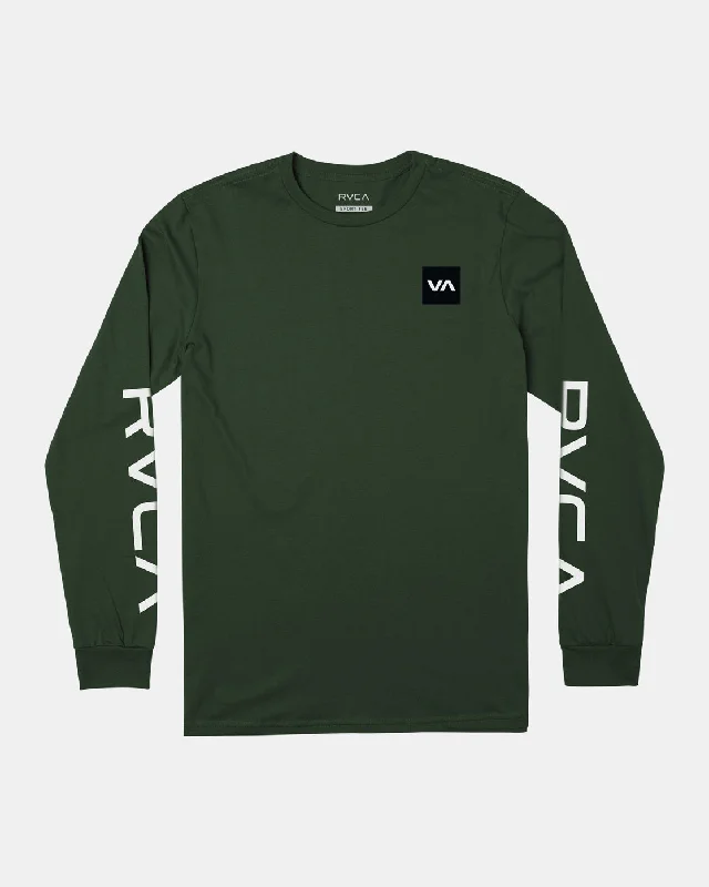 Comfortable Shoes RVCA 2X Long Sleeve Tee - Mountain View