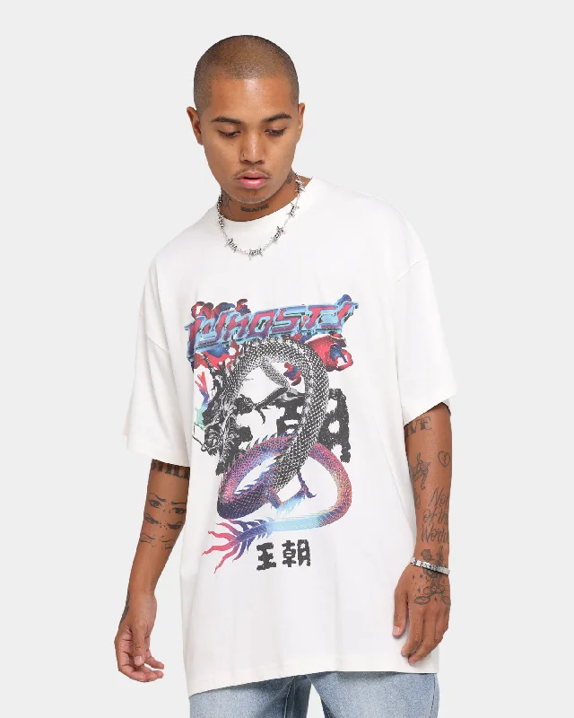 Loiter Dragon Dynasty Vintage T-Shirt Off White