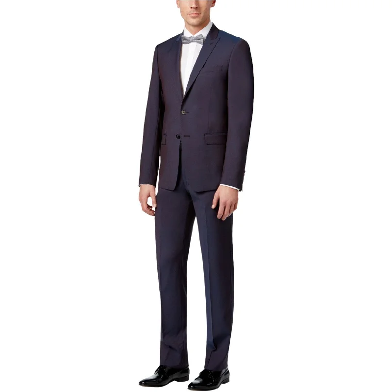 Calvin Klein Mens Extra Two Button Formal Suit