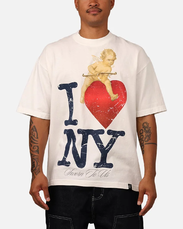 Sworn To Us I Love NY T-Shirt Eggshell