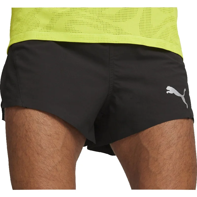 Luxury Comfort Puma Run Ultraweave Velocity 3 Inch Mens Running Shorts - Black