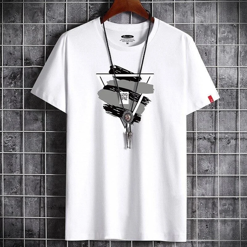 Soft Fabrics Men's Anime Graphic Vintage T-shirt