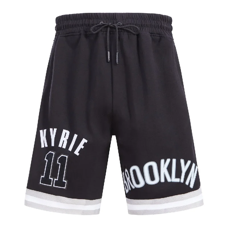 Modern Casuals NBA BROOKLYN NETS KYRIE PRO TEAM MEN'S SHORT (BLACK)