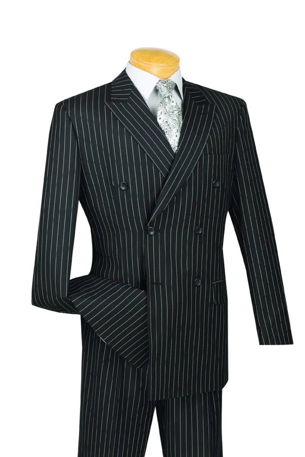 Modern Backpacks Symphony Collection: Black 2 Piece Pinstripe Double Breasted Regular Fit Suit Modern Backpacks Symphony Collection: Black 2 Piece Pinstripe Double Breasted Regular Fit Suit
