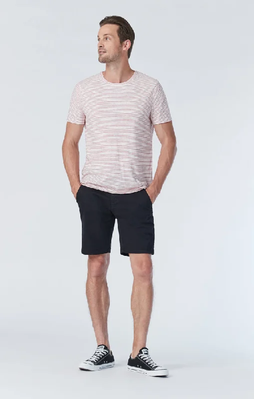 JACOB SHORTS IN BLACK TWILL