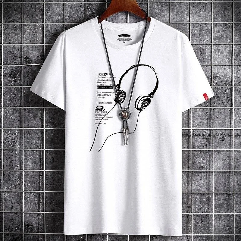 Casual Outfit "MUSICAL" Men's Graphic T-Shirt