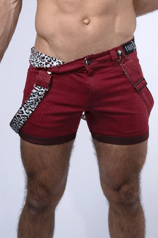Relaxed Denim MARS RED Short
