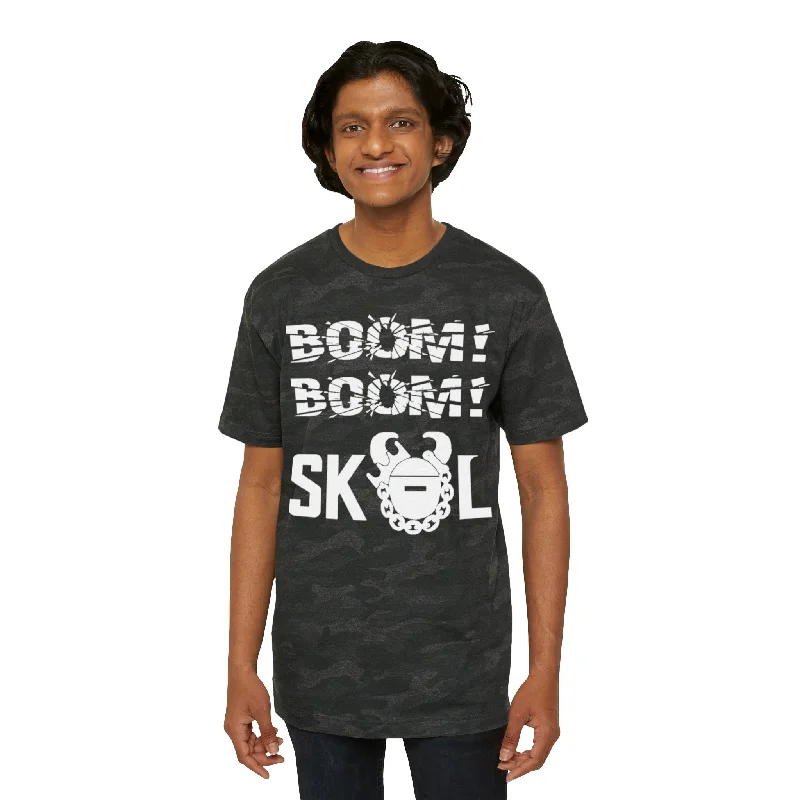 Cozy Apparel Men's Fine Jersey Tee - Stone Camo - BOOM! BOOM!