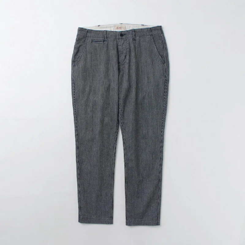 Streetwear Look JAPAN BLUE JEANS / Wide Tapered Hickory Pants