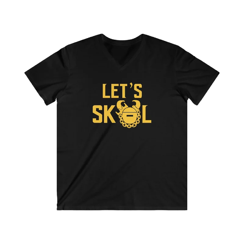 Active Comfort Men's Fitted V-Neck Short Sleeve - Let's go!