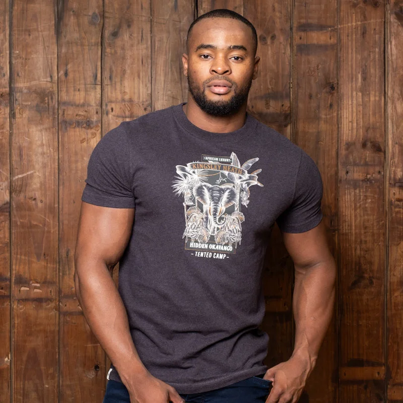 Sporty Wardrobe Okavango Gin Crew Tee Gravel