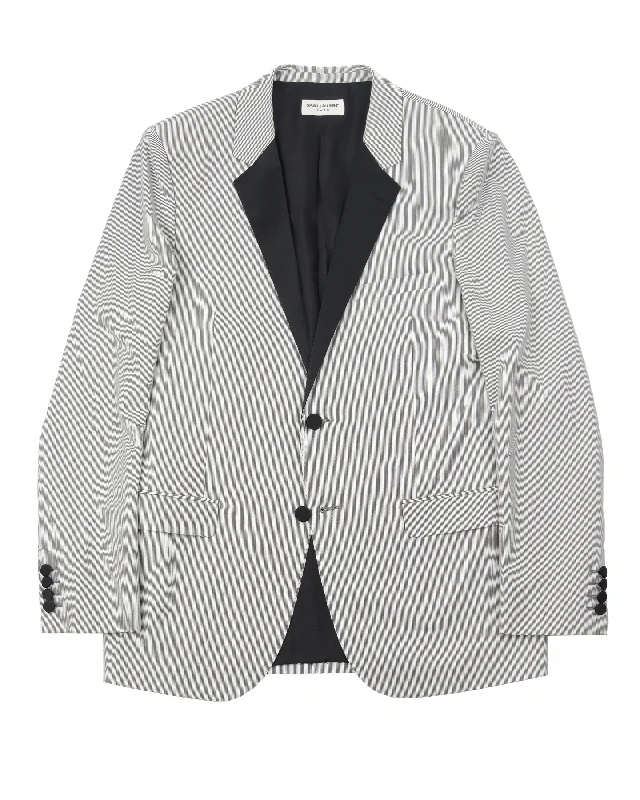 Striped Cotton Blazer (2015)