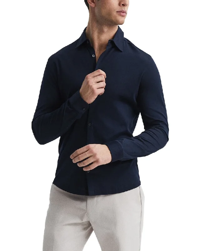 Relaxed Denim Reiss King Shirt