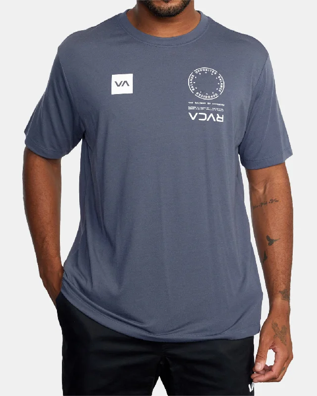 Versatile Looks VA Mark Drirelease® Tee - Ombre Blue