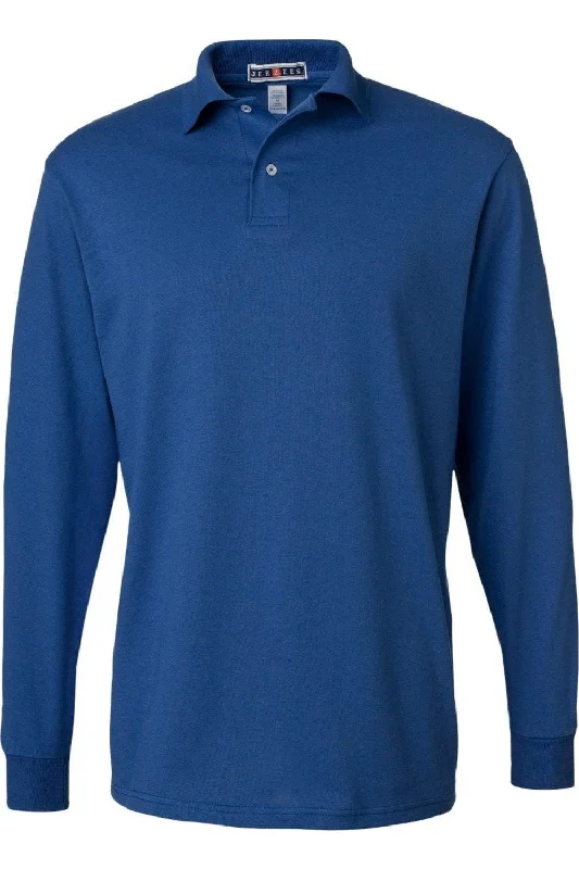 Versatile Wardrobe JERZEES SpotShield 50/50 Long Sleeve Polo