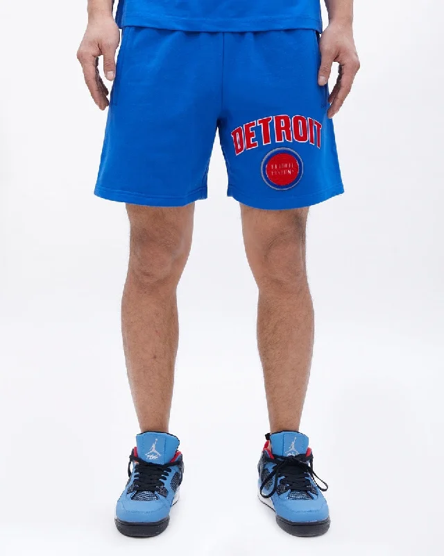 Simple Outfits NBA DETROIT PISTONS CLASSIC MEN'S SHORT (ROYAL BLUE)