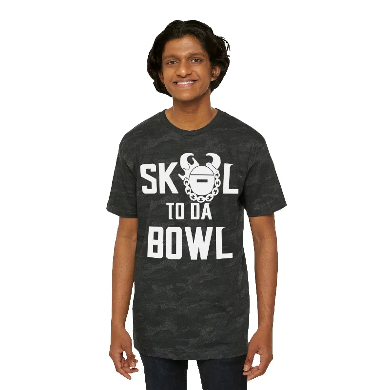 Casual Knitwear Men's Fine Jersey Tee - Stone Camo - to da BOWL