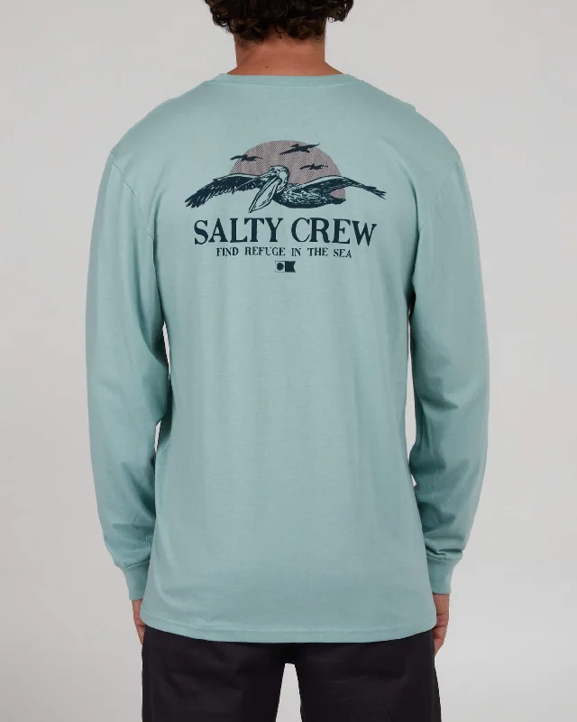 Casual Comfort Soarin Premium L/S Tee - Mackerel