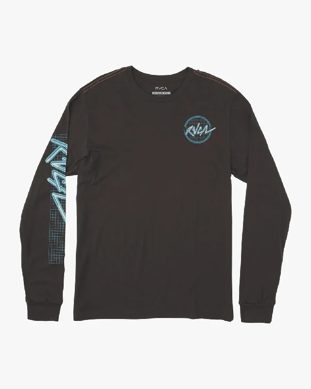 Cozy Apparel Tubed Long Sleeve Tee - Pirate Black